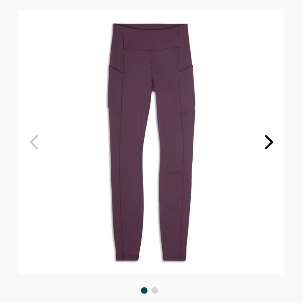 Lululemon speed up mid rise leggings